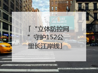 “立体防控网”守护152公里长江岸线