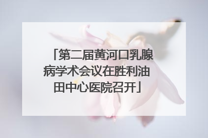 第二届黄河口乳腺病学术会议在胜利油田中心医院召开