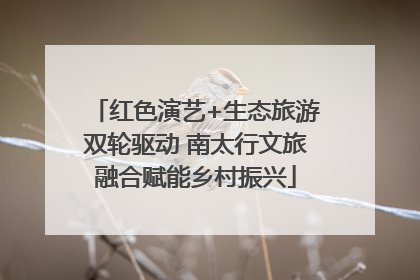 红色演艺+生态旅游双轮驱动 南太行文旅融合赋能乡村振兴