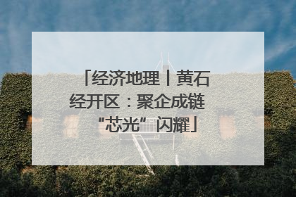 经济地理丨黄石经开区：聚企成链“芯光”闪耀