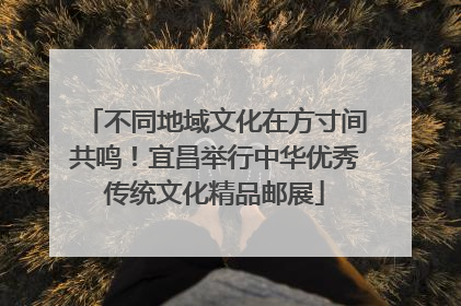 不同地域文化在方寸间共鸣！宜昌举行中华优秀传统文化精品邮展