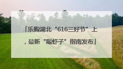 乐购湖北“616三好节”上，最新“嘬虾子”指南发布