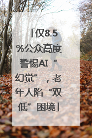 仅8.5%公众高度警惕AI“幻觉”，老年人陷“双低”困境