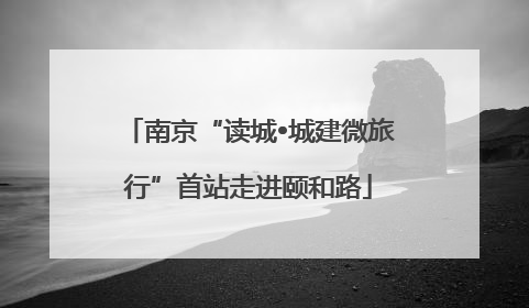 南京“读城•城建微旅行”首站走进颐和路
