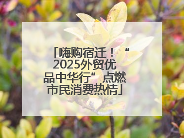 嗨购宿迁！“2025外贸优品中华行”点燃市民消费热情