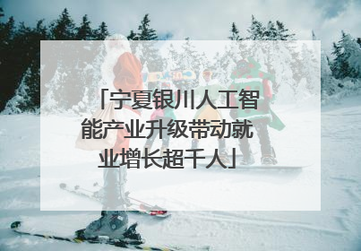宁夏银川人工智能产业升级带动就业增长超千人