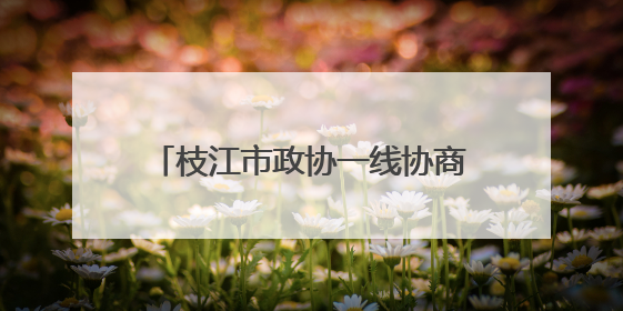 枝江市政协一线协商激发乡村文化新活力