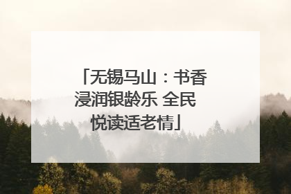 无锡马山：书香浸润银龄乐 全民悦读适老情