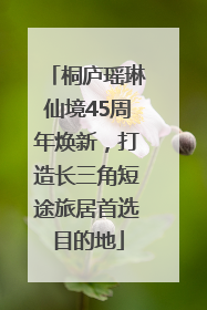 桐庐瑶琳仙境45周年焕新，打造长三角短途旅居首选目的地