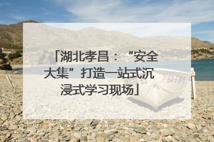 湖北孝昌：“安全大集”打造一站式沉浸式学习现场