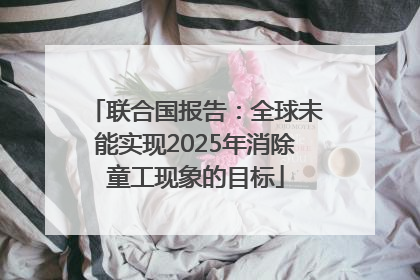 联合国报告：全球未能实现2025年消除童工现象的目标