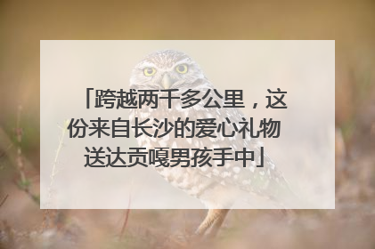 跨越两千多公里，这份来自长沙的爱心礼物送达贡嘎男孩手中