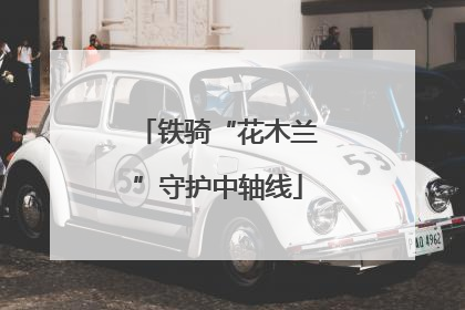 铁骑“花木兰”守护中轴线