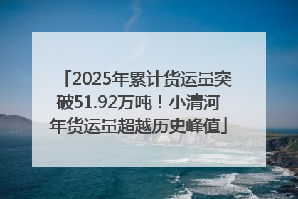 2025年累计货运量突破51.92万吨！小清河年货运量超越历史峰值