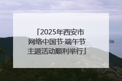 2025年西安市网络中国节·端午节主题活动顺利举行